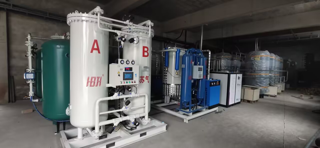 Nitrogen making machine air compressor on-site high-purity PSA nitrogen making soda gas Hongbo supports on-demand customization