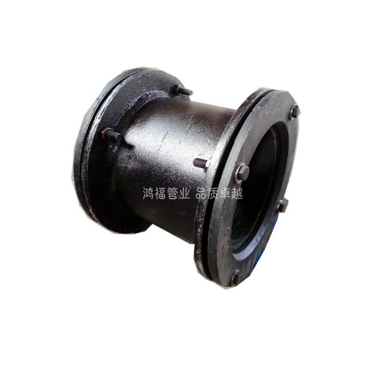 T-type interface cast iron pipe fittings production socket type ductile iron pipe fittings flange connection mechanical pipe fittings