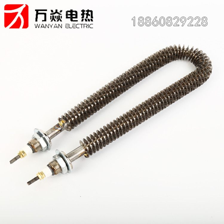 催化燃烧设备发热管 注塑机料斗加热管 干燥机翅片式电热管