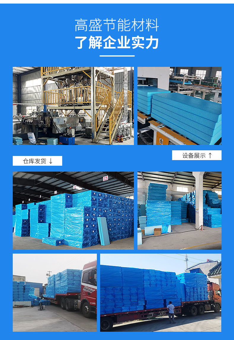 B1 level extruded board, ceiling insulation board, composite geothermal insulation board, customized by Goldman Sachs