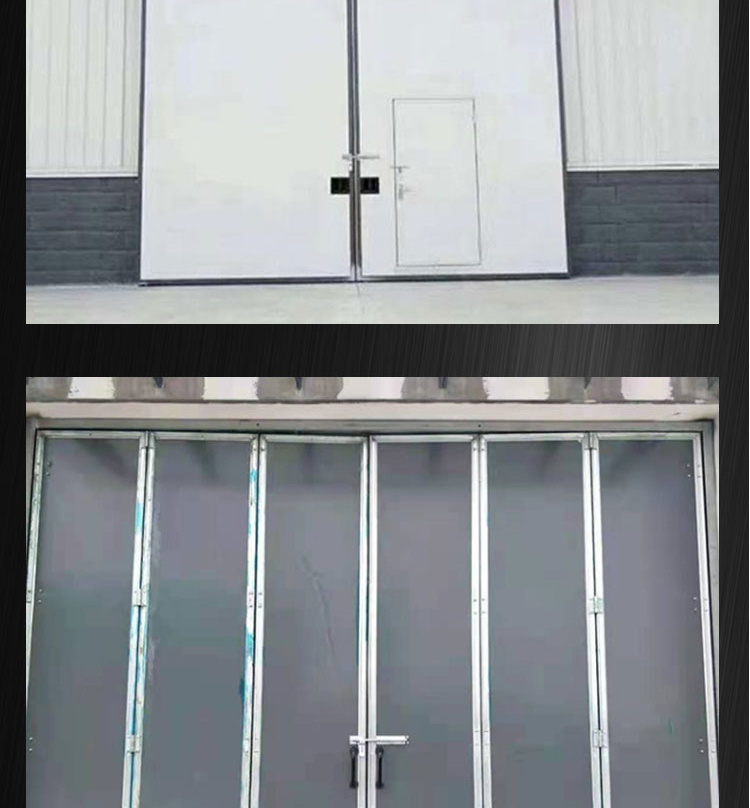 Stainless steel door, 304 material industrial swing door, sliding and folding door 03j611-4 Atlas door customization