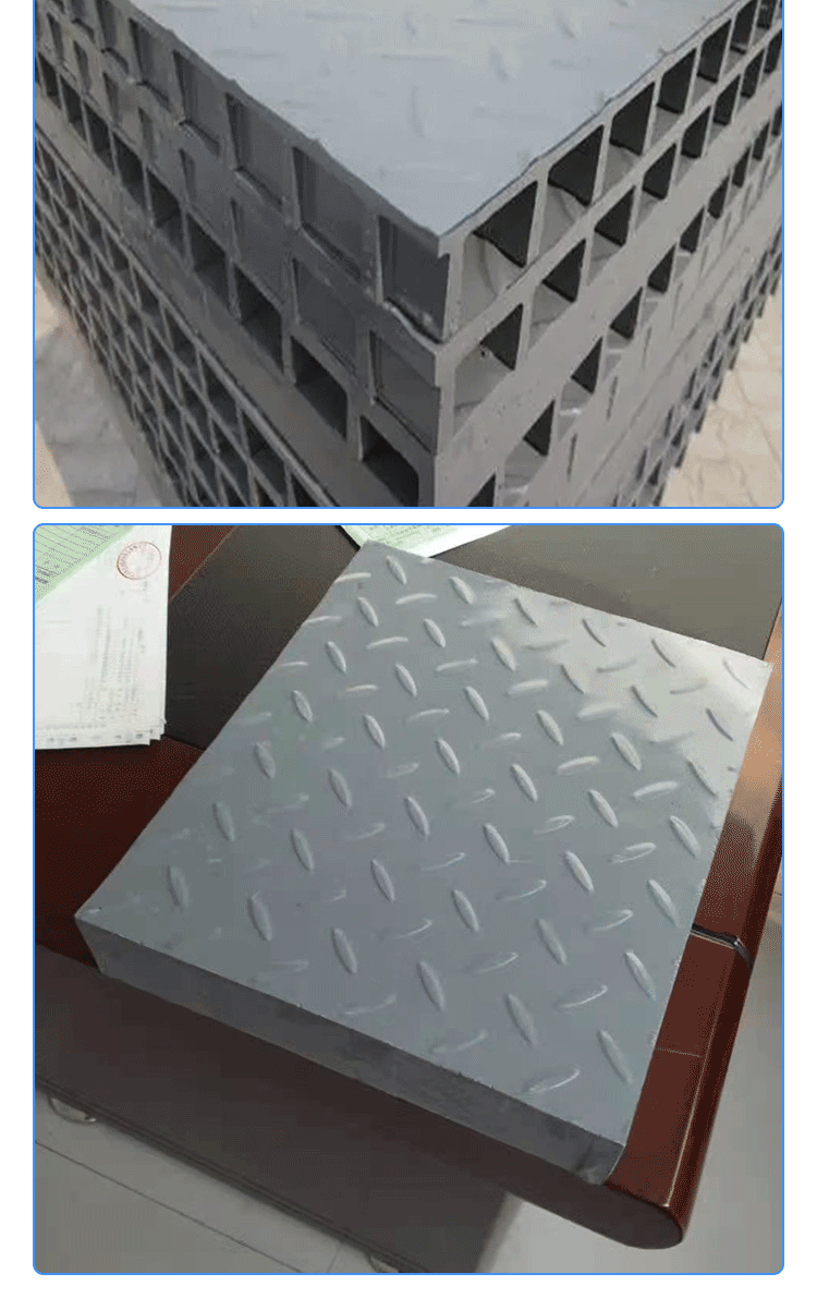 Cable trench Cesspit walkway plate, glass fiber reinforced plastic grating cover plate and aero pattern plate