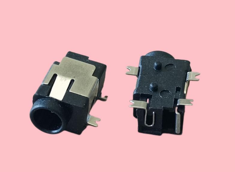 EK supply patch DC power socket SMT4 pin DC-031A 3.5X1.3 with positioning column DC female base