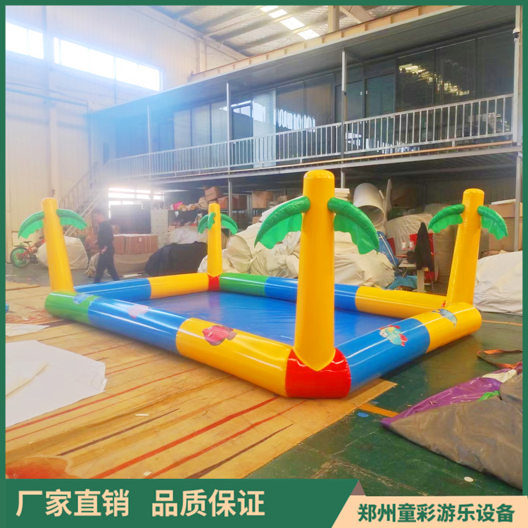 Children's colorful inflatable sand tank manufacturer Cassia seed sand toy children's favorite fish pool