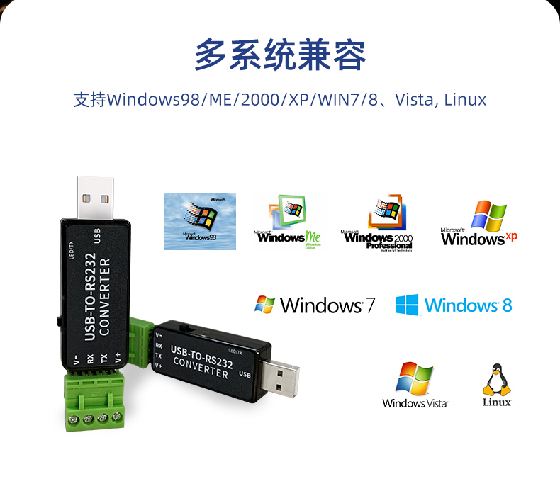 USB to 485/232/YYL serial port converter USB to serial port support Win7 industrial grade PLC stability and durability