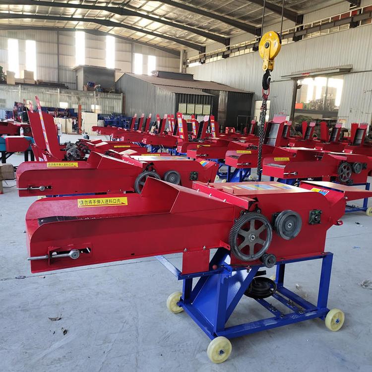 6.5 tons per hour hay cutter, dry and wet corn straw kneading, household breeding feed, storage machine, and animal husbandry