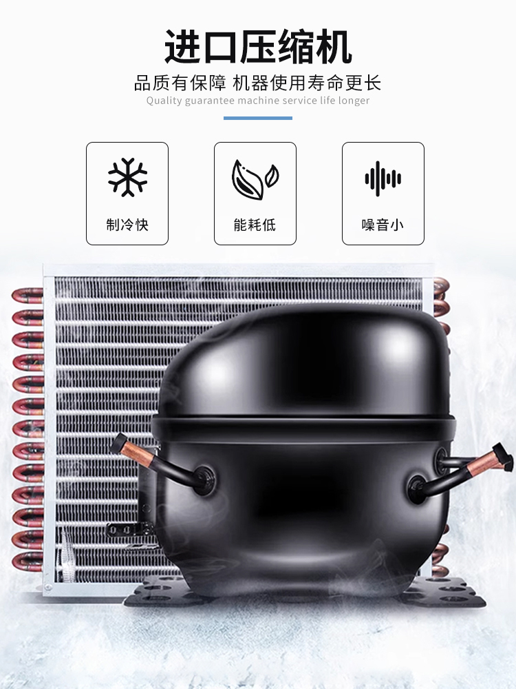 Granular block ice maker - Tianchi snowflake machine - IMS series 200kg commercial ice maker