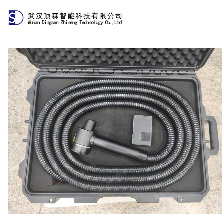 光纤激光清洗机碳钢表面铁锈油污去除小型除锈设备机械操作简单