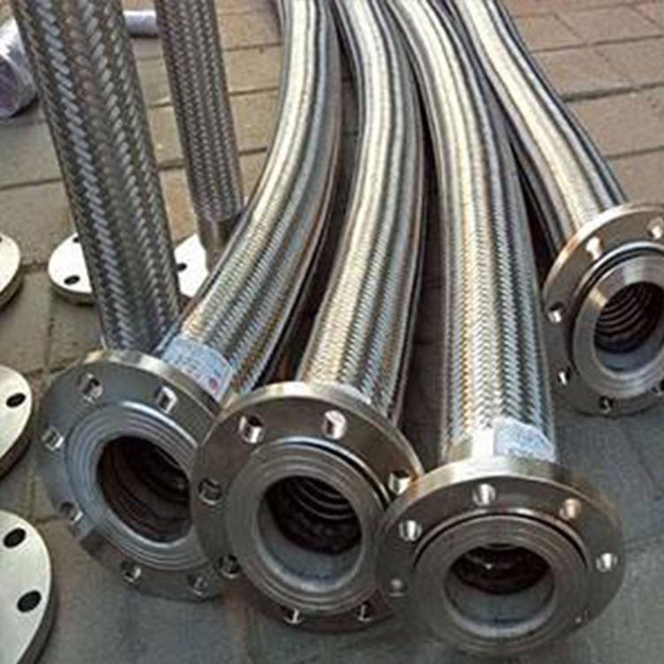 Yimao produces natural gas metal hoses, flanges, stainless steel flexible connection pipes, metal braided hoses