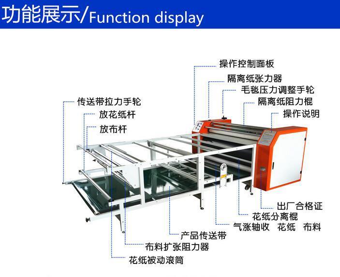 Zhengke direct selling multi-function thermal sublimation roller four station hot stamping machine top sliding Hot-melt adhesive machine