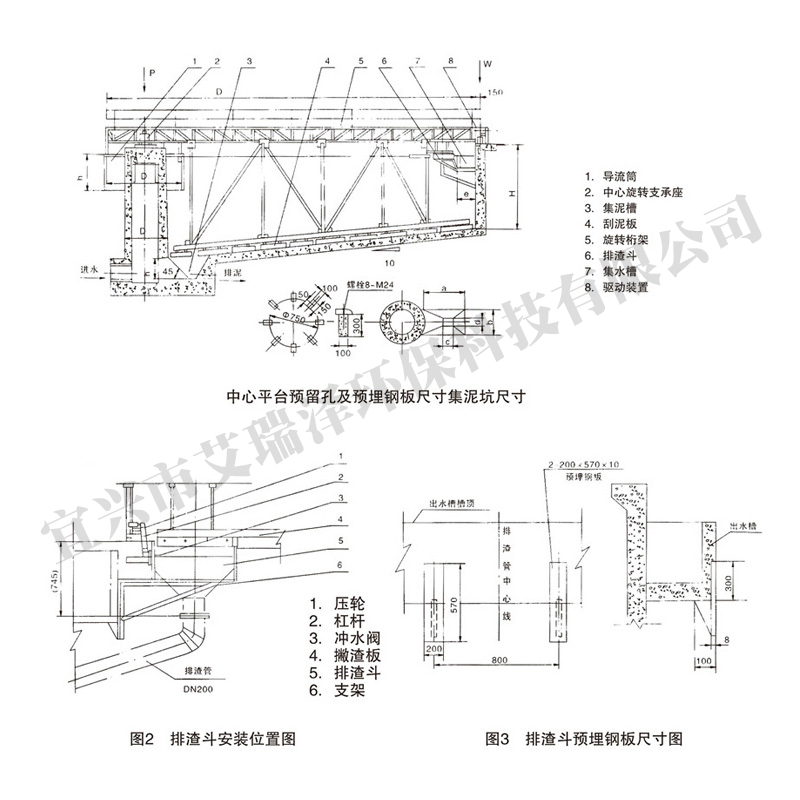 High efficiency concentrated sludge machine peripheral drive scraper suction machine equipment supports customized Airyzer