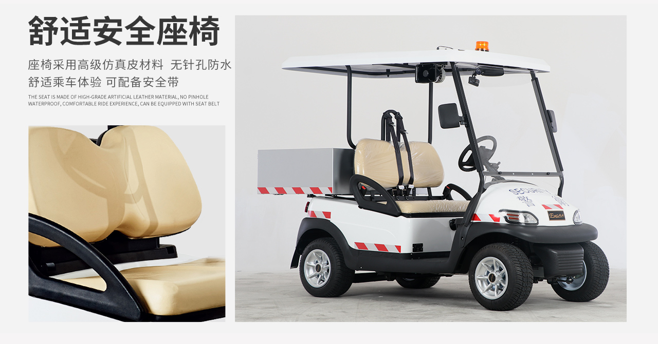 Donglang New Energy Type A 2-seater Electric Patrol Truck - Scenic Area Logistics Sightseeing Vehicle - A1S2