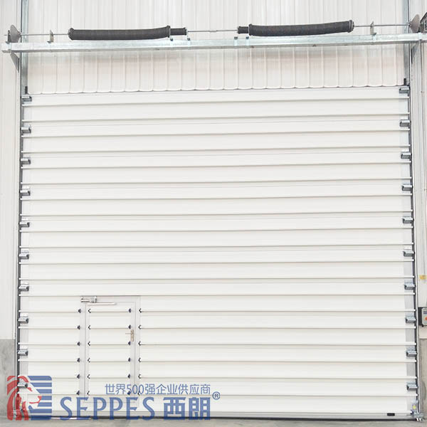 Electric vertical sliding door of Nanjing cold storage insulation and dust prevention warehouse