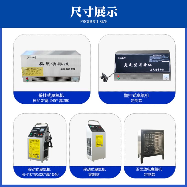50g100g氧气源水处理臭氧发生器厂家现货臭氧机水产养殖用