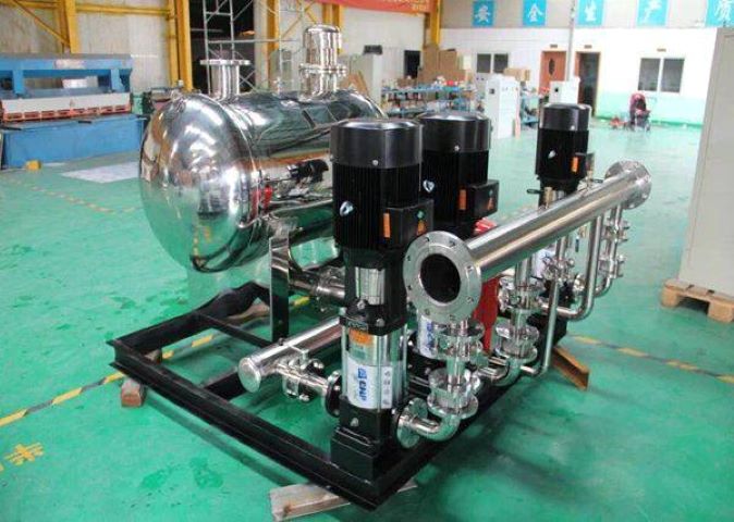 Constant pressure variable frequency water supply equipment one-stop service Senrong environmental protection equipment after-sales improvement