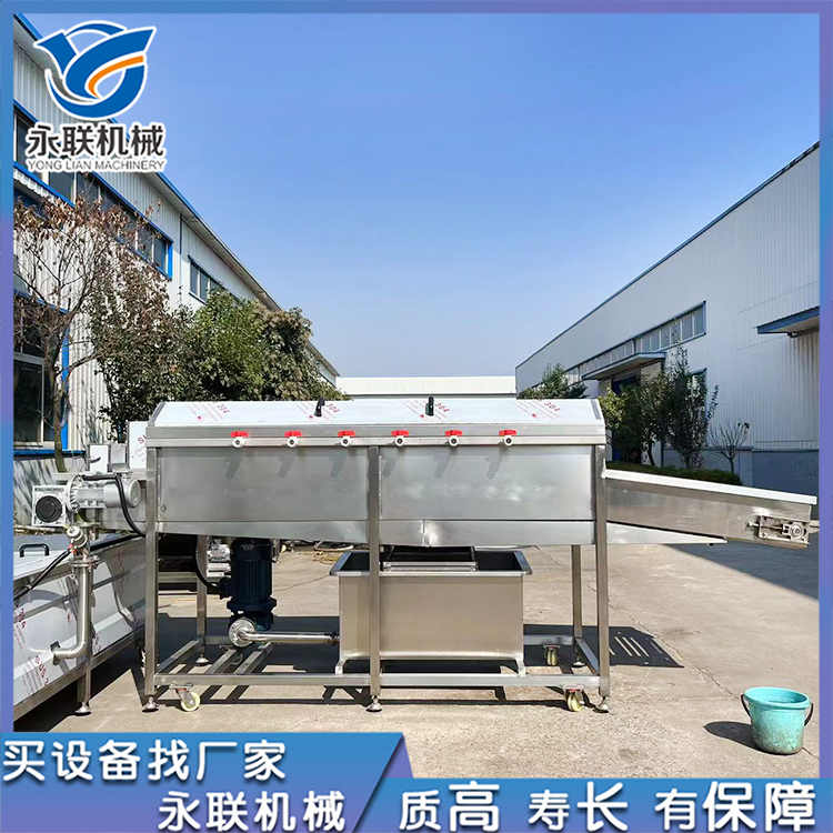 Yonglian roller washer Pitaya cleaning equipment has good effect of up and down spray cleaning