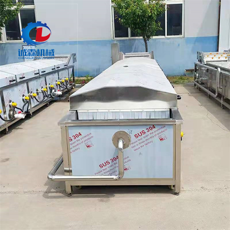 Juice pasteurizer Large water bath dried tofu pickled pepper chicken feet sterilization air drying production line equipment