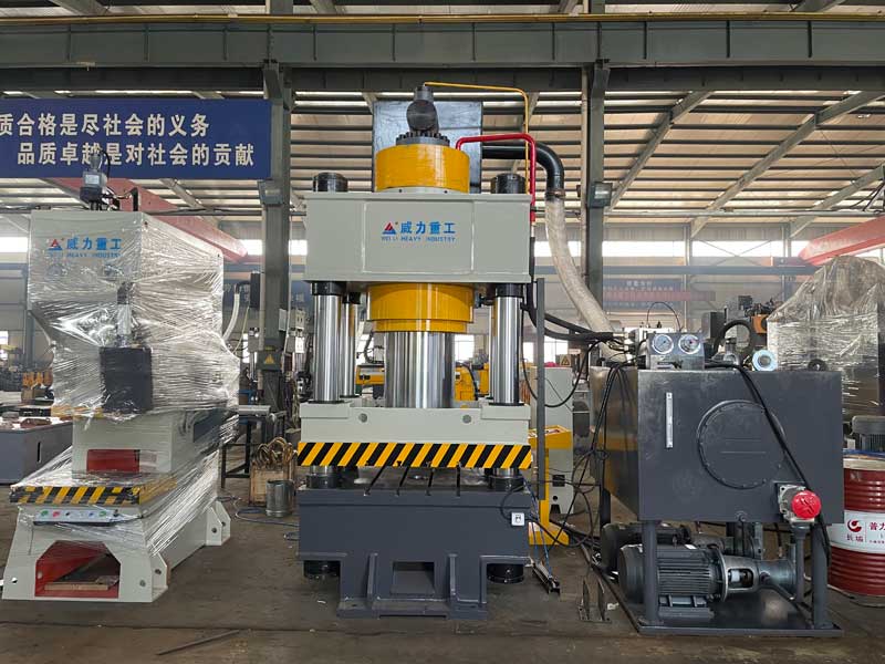 Weili Heavy Industry 800 ton automated production line for anchor rod trays, anchor cable trays forming hydraulic press