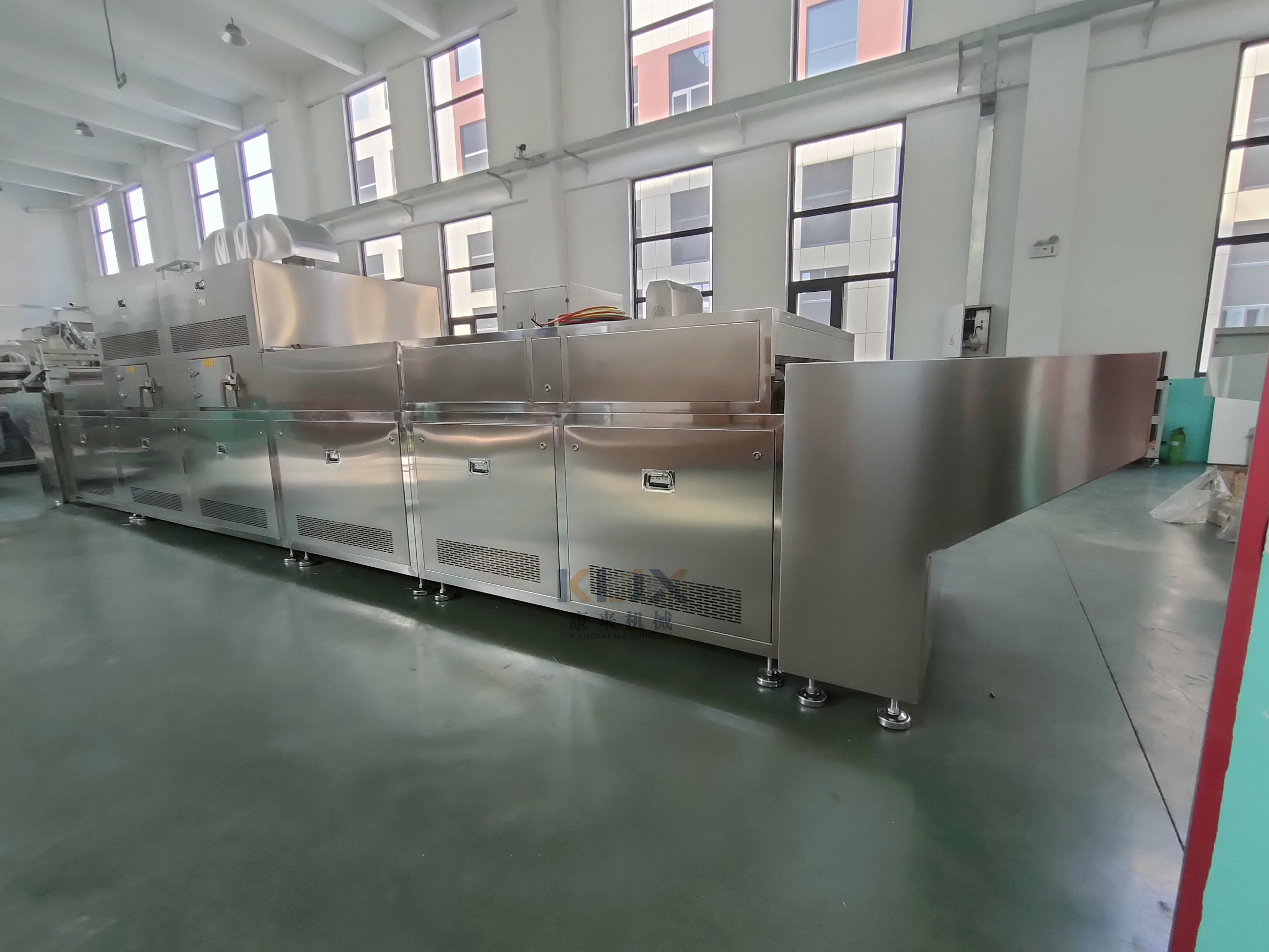 Thermal insulation ceramic fiber board drying equipment Microwave glass fiber coil drying equipment