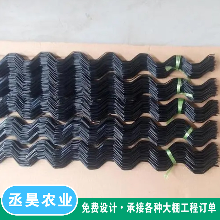 Greenhouse clip spring, steel wire dipped plastic pressure film spring, high strength clip film, reusable. Chenghao Greenhouse accessories have good quality