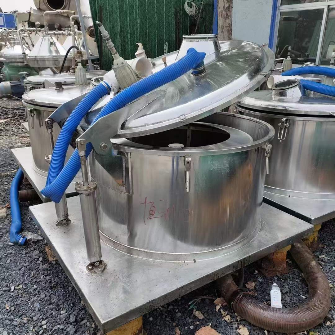 Used Plate Centrifuge Solid-liquid Separation Equipment Automatic Discharging of Stainless Steel Material