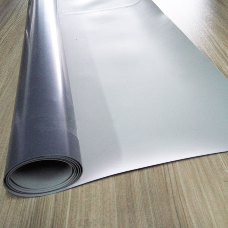 PVC waterproof roll material for basement roof, color steel tile roof, Jinluyang