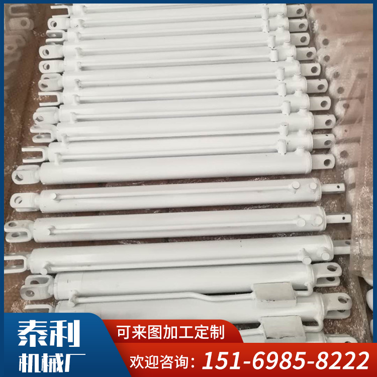 Professional non-standard customized double acting hydraulic cylinder heavy-duty engineering two-way pull rod cylinder