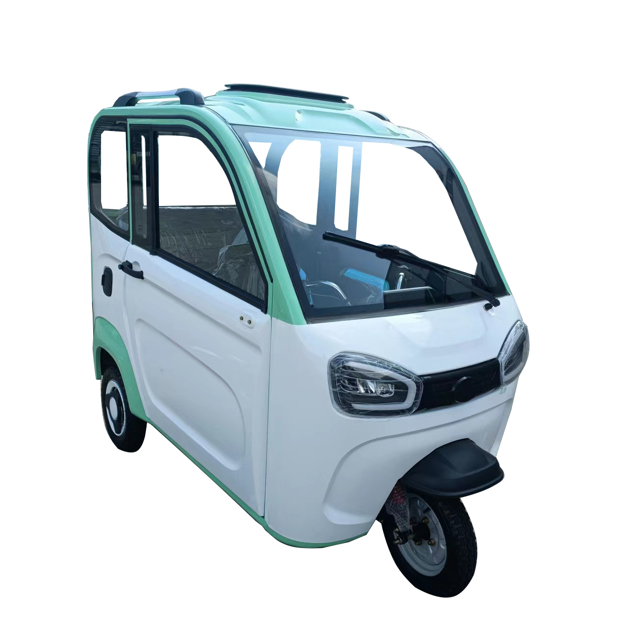 Totally enclosed QT51 Electric trike rain proof household old people pick up children electric vehicle supplied by the manufacturer