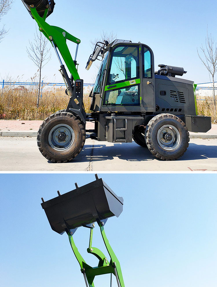 910 Small Cow Loader Household Agricultural Small Forklift Farm Grass Grabber Underground Warehouse Special Vehicle