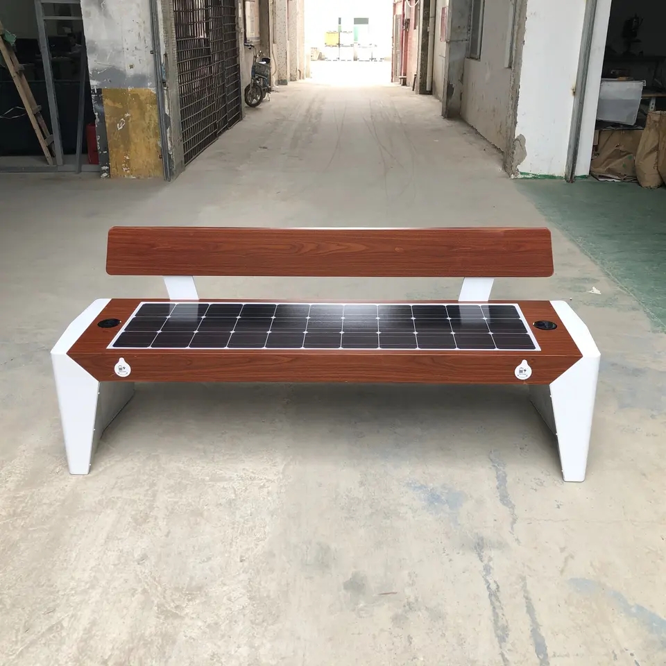 Customized smart seat manufacturer, solar power generation, lithium battery storage, safety and stability, source customization factory