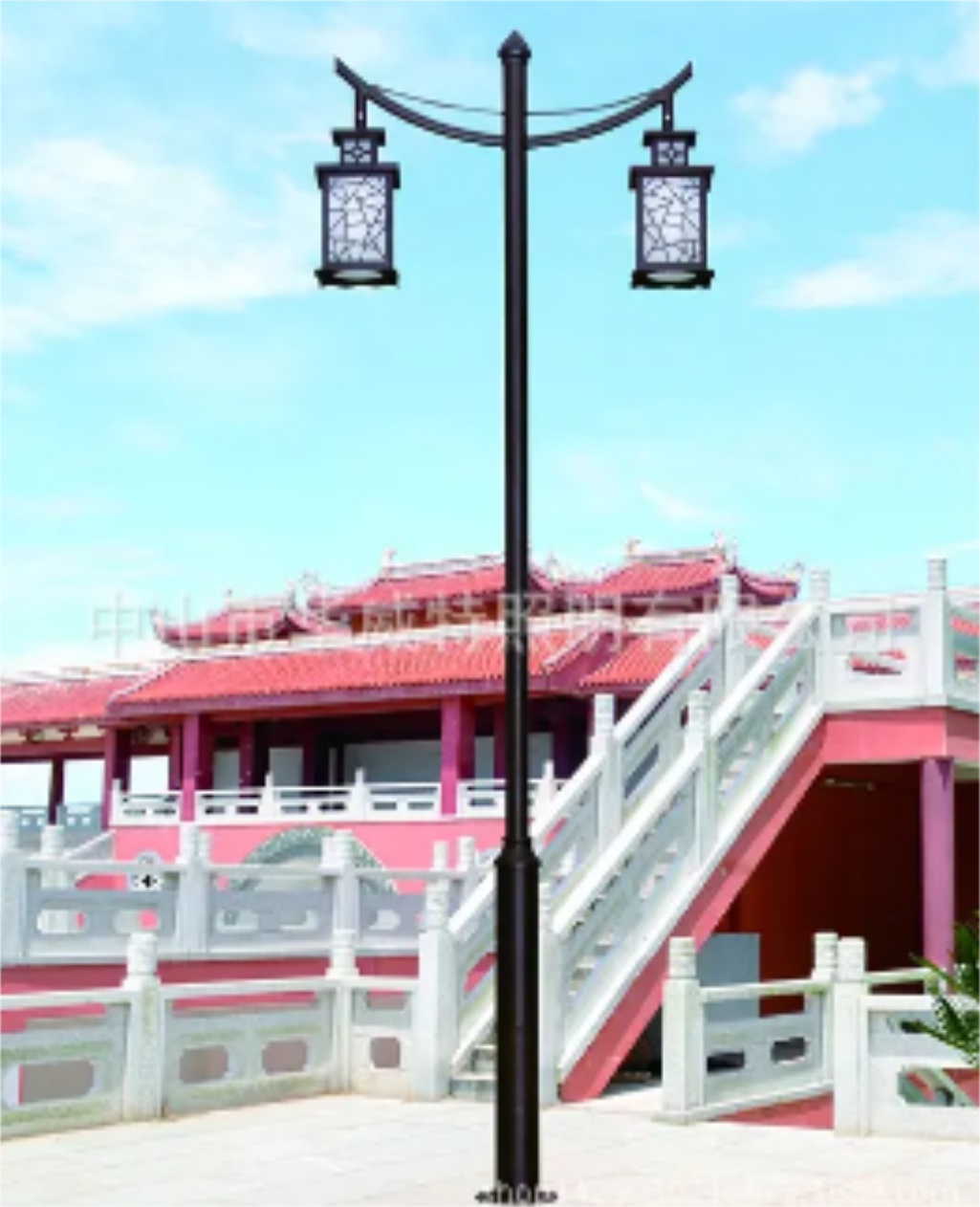 Outdoor lighting, solar courtyard light, 3-meter-4 meter park lighting, landscape light