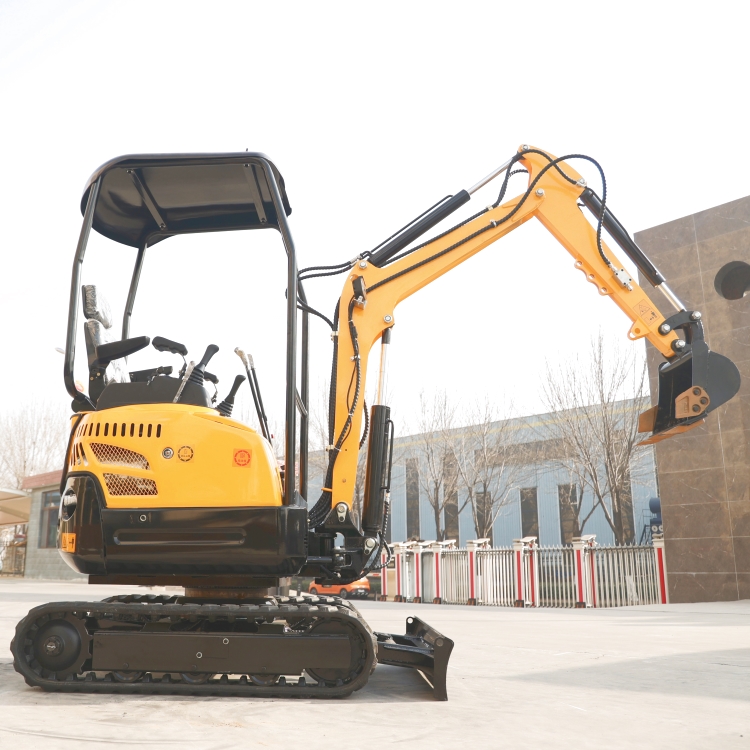 10 Small agricultural excavator orchard digging Excavator crawler excavator