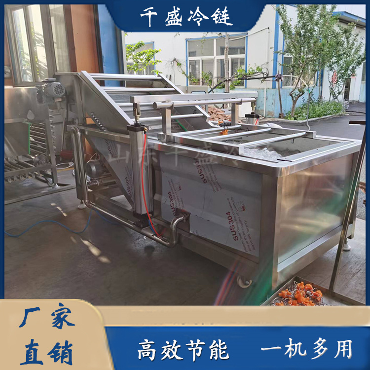 Small rapeseed bubble cleaning machine, fully automatic fruit and vegetable mud removal cleaning assembly line, vegetable cleaning processing equipment