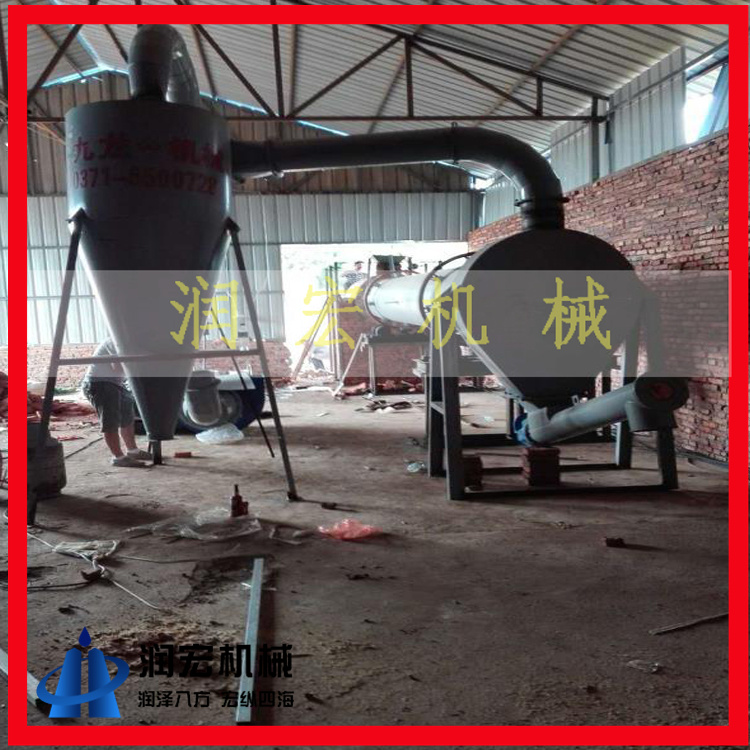 Runhong Thermal Energy Small Drying Machine Ammonium Sulfate Drying Equipment Continuous Rotary Corrosion Resistant Stainless Steel