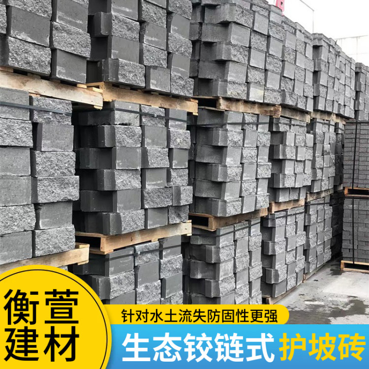 工厂销售生态透水砖护坡砖 市政步道河堤护坡一体化混凝土建材