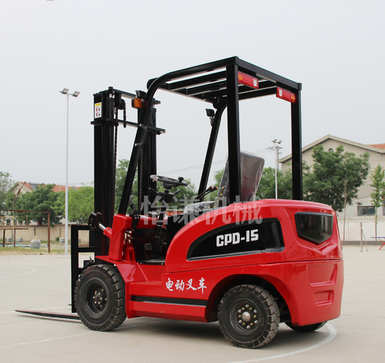 2 ton electric forklift lithium battery handling factory logistics all electric Yiqian Machinery