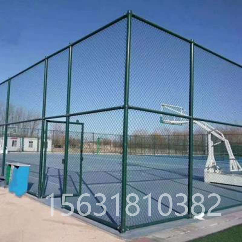 Chongze Basketball court fence 4m high Japanese font court fence plastic hook net Basketball court support customization