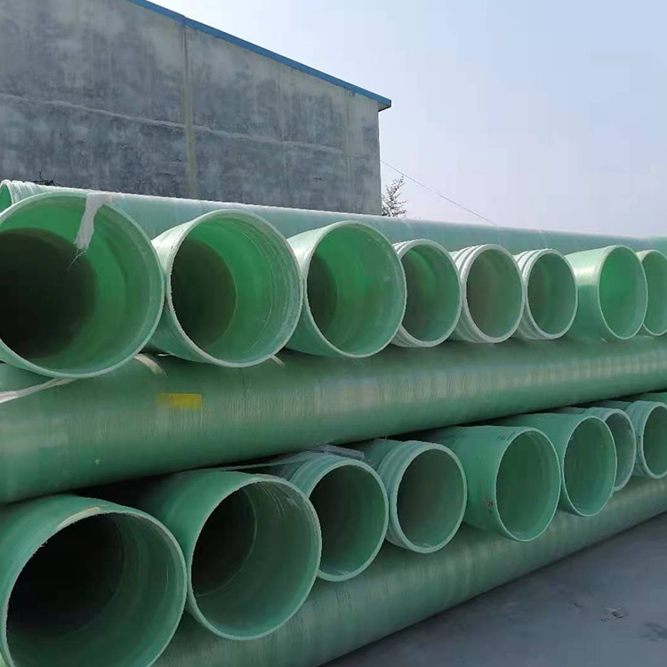 Large diameter winding sewage and drainage pipes customized by manufacturers of fiberglass pipes in Shao'an