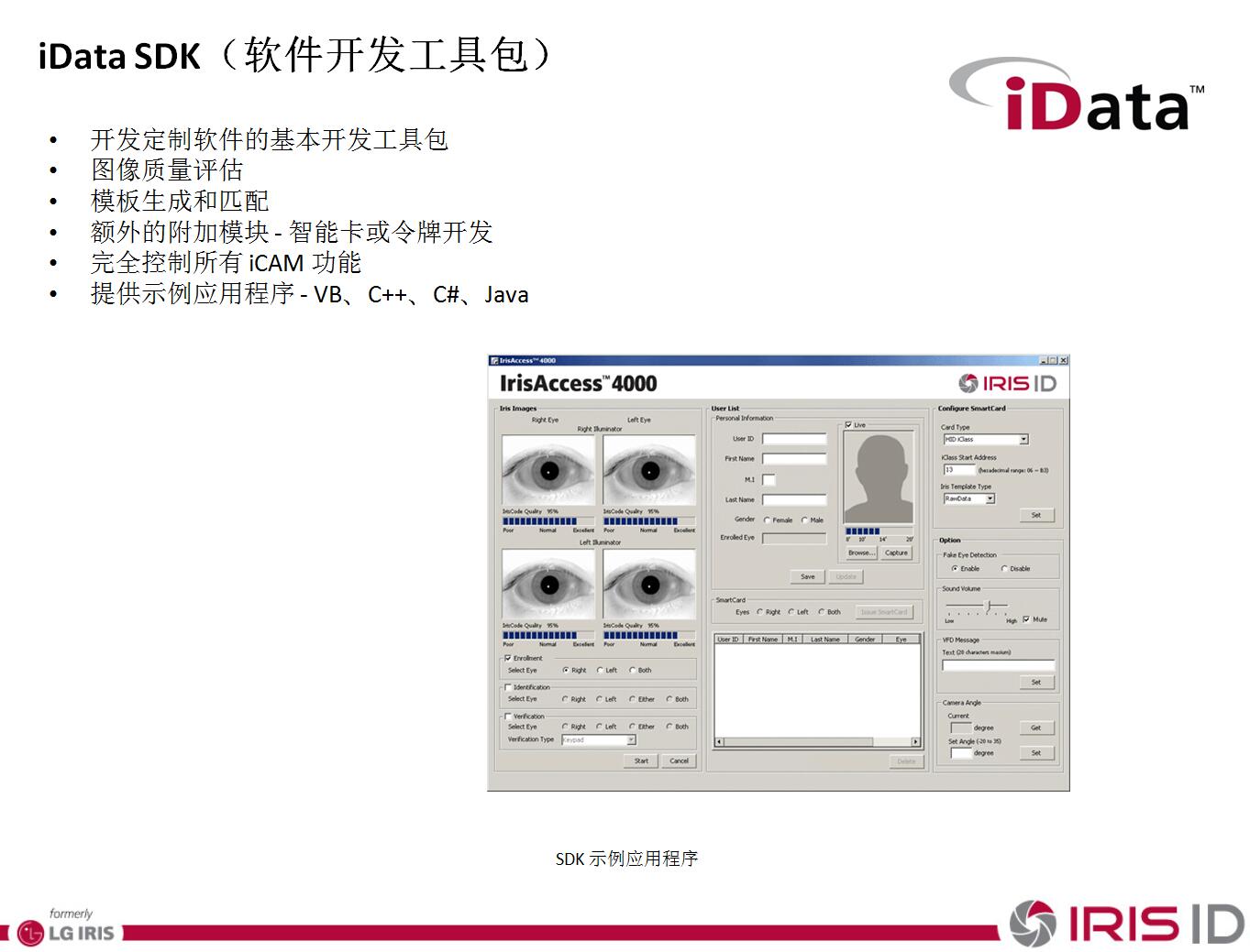 Experimental Inspection Institute Iris Access Control Machine Binocular Iris Recognizer Mask Goggle Iris Attendance