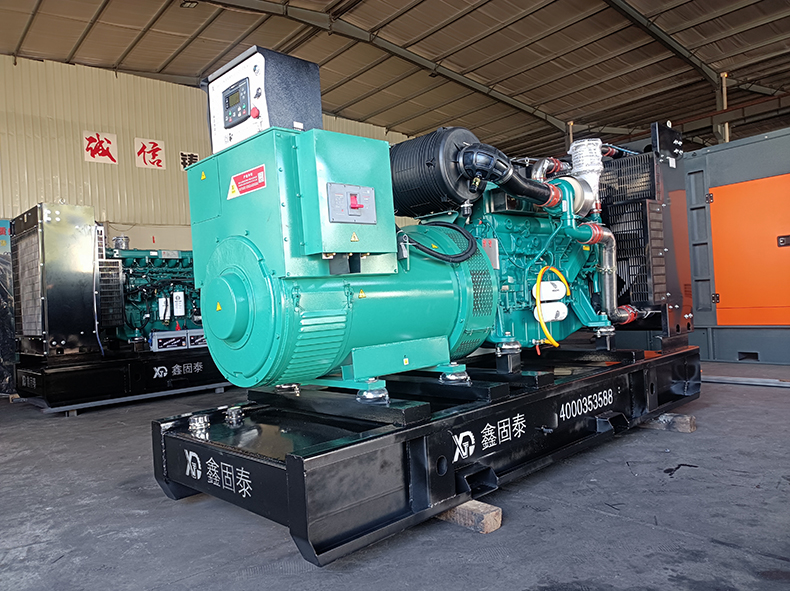 The 400KW Weichai diesel generator set intelligent LCD control system is commonly used in industries such as construction and hotels