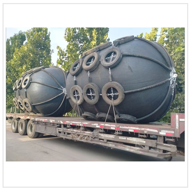 Bokai Transport engineering#Port and harbor engineering bridge anti-collision rubber ball floating rubber fender (rubber airbag)