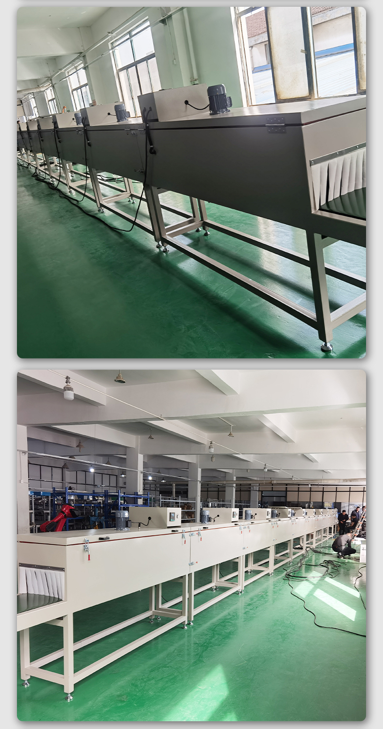 21 meter curing line industrial oven baking line tunnel furnace experimental electric furnace conveying oven