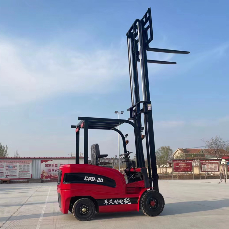 Electric Cart New energy four-wheel drive electric forklift warehouse handling equipment