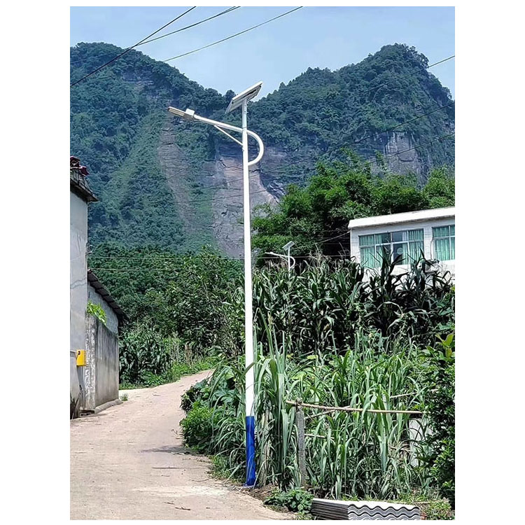 Integrated solar lamp, 6 meters, 7 meters, 8 meters, road lamp pole, new rural area, 100W60W, power Runchang Lighting