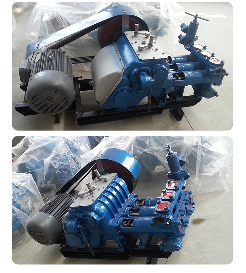 Zhichao Da Machinery Huaibei BW150 Mud Pump Grouting Machine Henan Zhoukou BW160/10 Three Cylinder Mud Pump