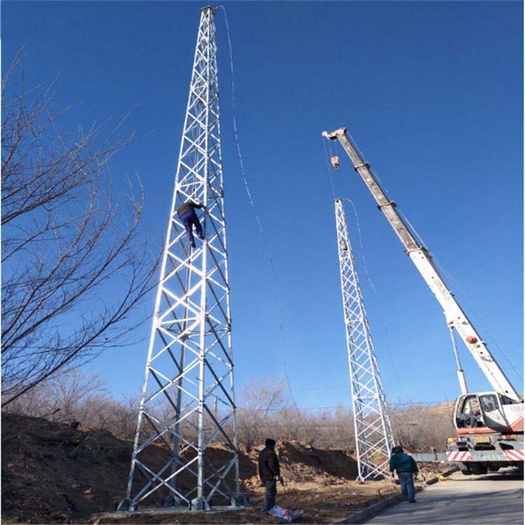 Kaifeng supply lightning protection tower, roof decoration, Lightning rod tower, hot-dip galvanized anti-corrosion single pipe tower, various lightning protection sites