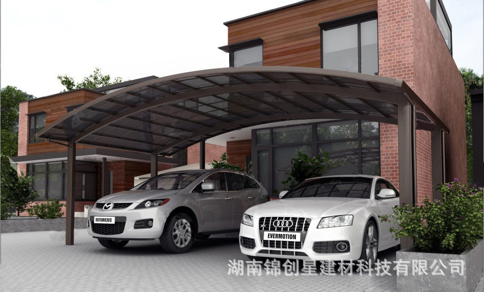 Canopy manufacturer Outdoor courtyard villa Aluminum alloy sunshade Endurance board Canopy balcony terrace sunshade