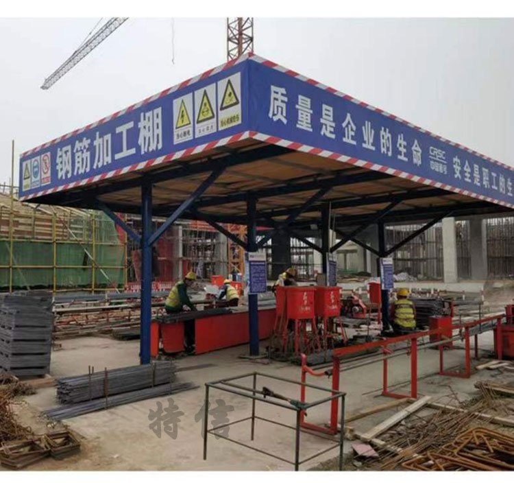 Steel bar protection shed, steel bar processing shed drawings, Henan steel bar processing shed, Ruishuo, large quantity in stock