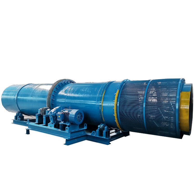 Huachang sells a large drum stone washing machine production line, which is a comprehensive screening and washing machine for stone materials used in China Railway Construction