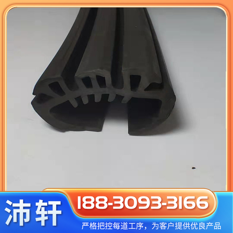 Waterproof rubber sealing strip for solar photovoltaic panels Solar power generation Sunlight gap T-type EPDM rubber strip